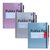 Projectboek Pukka Pad Metallic Executive A4 lijn 5-tabs 4-gaats 200 pagina's 80gr assorti