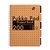 Projectboek Pukka Pad Kraft A4 lijn 5-tabs 200 pagina's 80gr