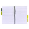 Carnet de projets Pukka Pad Recycled B5 ligné 4 intercalaires 200 pages 80g vert Photo