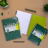 Carnet de projets Pukka Pad Recycled B5 ligné 4 intercalaires 200 pages 80g vert Photo