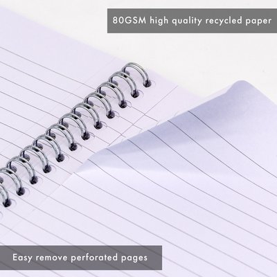 Notitieboek Pukka Pad Jotta A5 lijn 110 pagina's 80gr groen