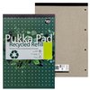 Bloc-notes Pukka Pad Recycled A4 ligné 4 perforations 100 feuilles 80g Photo