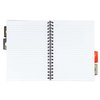 Projectboek Pukka Pad Metallic B5 lijn 4-tabs 200 pagina's 80gr groen foto