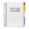Projectboek Pukka Pad White B5 lijn 10-tabs 400 pagina's 80gr foto
