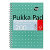 Notitieboek Pukka Pad Jotta A5 ruit 5x5mm 200 pagina's 80gr groen foto