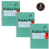 Notitieboek Pukka Pad Jotta A5 ruit 5x5mm 200 pagina's 80gr groen foto