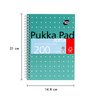 Notitieboek Pukka Pad Jotta A5 lijn 200 pagina's 80gr groen foto