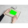 Etiquette Rillprint 210x148mm vert fluo 200 étiquettes Photo