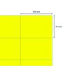 Etiket Rillprint 105x74mm fluorgeel 800 etiketten foto