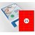 Etiket Rillprint 70x37mm fluorrood 2400 etiketten