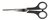 Schaar Quantore 170mm soft grip zwart