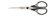 Schaar Quantore 170mm titanium soft grip handvat