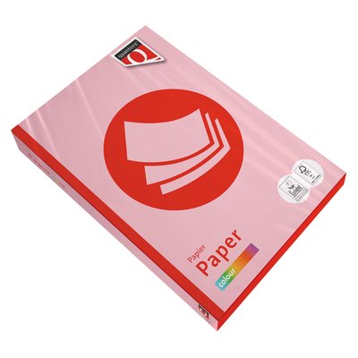 Kopieerpapier Quantore Colour A4 120gr roze 250 vel