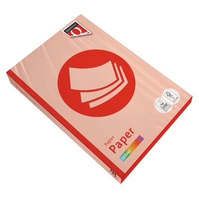Papier copieur Quantore Colour A4 120g saumon 250 feuilles