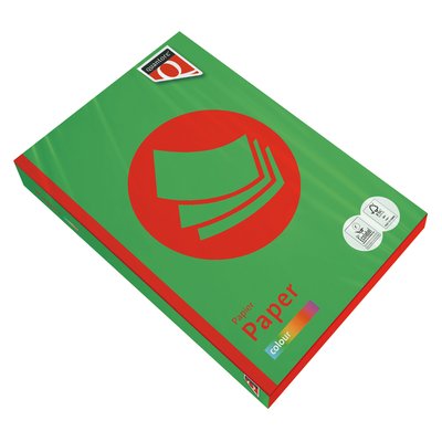 Papier copieur Quantore Colour A4 120g vert gazon 250 feuilles