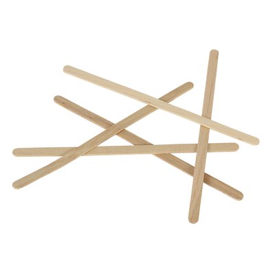 Roerstaafjes Biaretto hout 11cm 2000 stuks