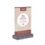 Kaarthouder Europel A4 Polystone antraciet