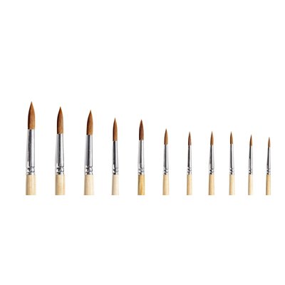Penseel Qrea synthetisch haar nr 3 breedte 3,0mm