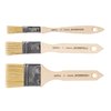 Brosses plates Qrea soie de porc set 3 largeurs Photo