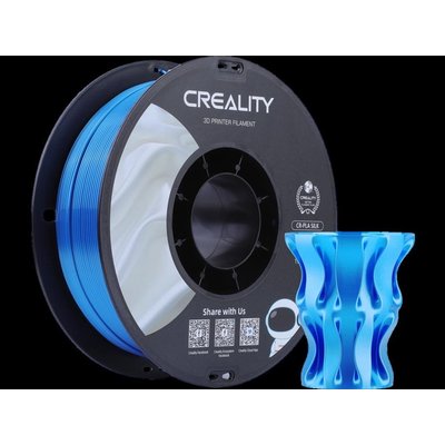 3D Filament Creality PLA 1.75mm Silk blauw 1kg