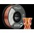 3D Filament Creality PLA 1.75mm Silk rood koper 1kg