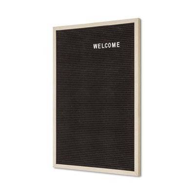 Letterbord IEZZY 40x60cm naturel hout