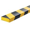 Beschermingsprofiel Durable S20 recht 1m geel zwart foto