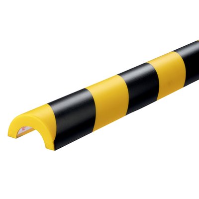 Profilé de protection tube Durable P30 1m jaune noir