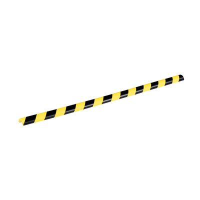 Profilé de protection tube Durable P30 1m jaune noir