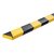 Profilé de protection droit Durable S10 1m jaune noir
