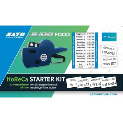 Etiketteertang Sato Judo Food