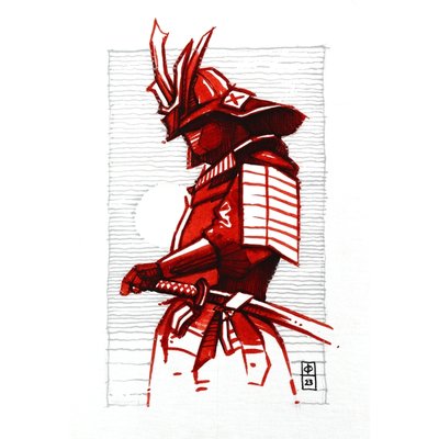 Tekenset Sakura Creative Kit Samurai 6 stuks