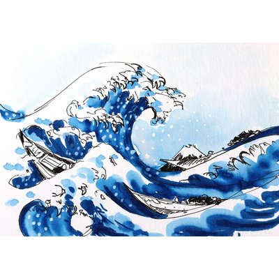 Tekenset Sakura Creative Kit Kanagawa 6 stuks