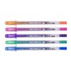 Stylo gel Sakura Gelly Roll Silver Shadow set 5 couleurs Photo