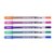 Stylo gel Sakura Gelly Roll Silver Shadow set 5 couleurs