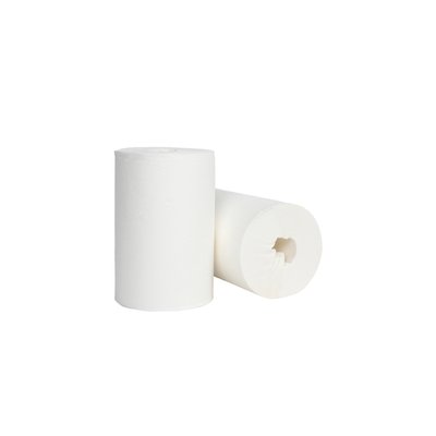 Poetspapier Cleaninq M1 1-laags 12x120m wit