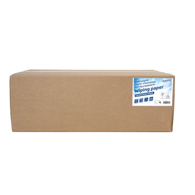 Poetspapier Cleaninq M1 1-laags 12x120m wit