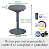 Tabouret Leitz Ergo Active avec assise confortable Photo
