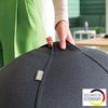 Actieve zitbal Leitz Ergo 65cm anti-rol donkergrijs foto