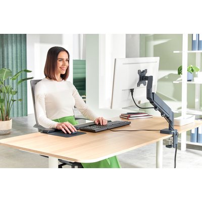 Bras pour 1 écran Leitz Ergo Faible encombrement