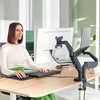 Bras double pour écran et ordinateur portable Leitz Ergo Faible encombrement Photo