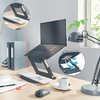 Laptopstandaard Leitz Ergo verstelbare multihoek grijs foto