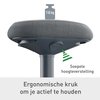 Actieve stakruk Leitz Ergo met comfortzitting foto