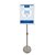 Support info Europel Economy A3 argent