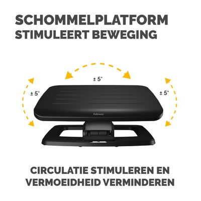 Voetensteun Fellowes Hana LT zwart