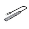Hub ACT USB-C 3x USB-A 2.0 en 1x USB-A 3.0 foto