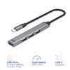 Hub ACT USB-C 3x USB-A 2.0 en 1x USB-A 3.0 foto
