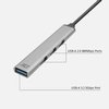 Hub ACT USB-C 3x USB-A 2.0 en 1x USB-A 3.0 foto