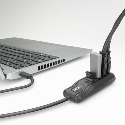 Hub ACT USB-C 3.0 4 poorts USB-A