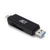 Kaartlezer ACT USB-C/USB-A 3.0 foto